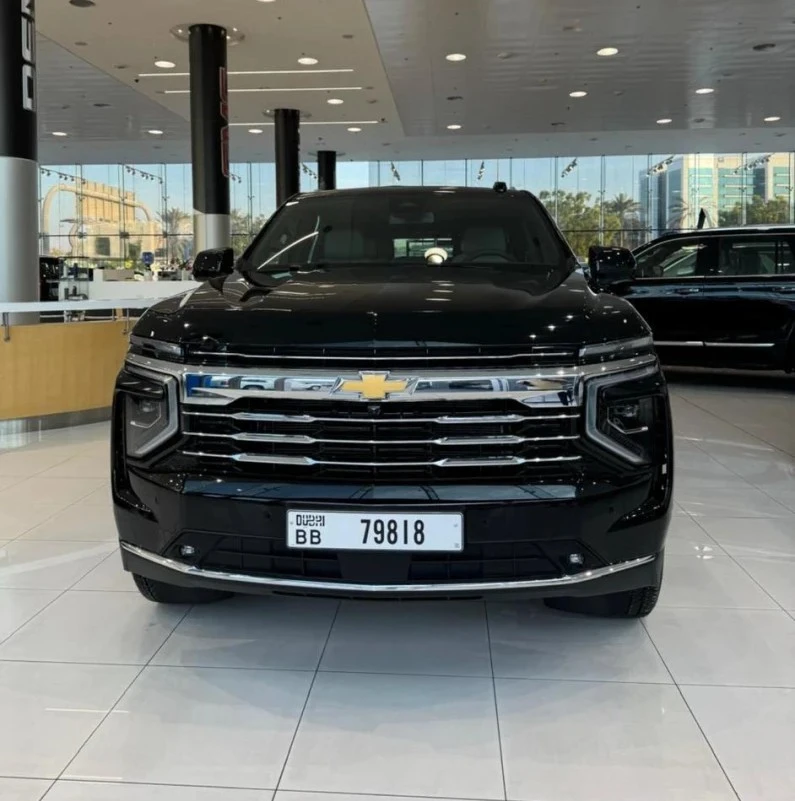 Chevrolet Tahoe 2025 BLACK RENTAL IN DUBAI - undefined